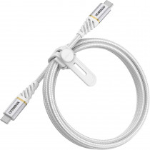 OtterBox Cavo Premium Intrecciato Ricarica USB-C a USB-C Fast Charge 1M Bianco