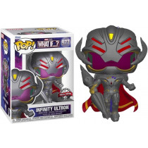 Funko Pop 60338 Marvel What If Infinity Ultron With Weapon Figura in Vinile Collezione