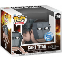 Funko Pop 69198 Super Attack On Titan Cart Titan Figura in Vinile Collezione