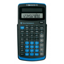 Texas Instruments TI-30 ECO RS calcolatrice Tasca Calcolatrice scientifica Nero