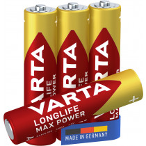 Varta 04703 4 batterie AAA Longlife Max Power Alcalino Multicolore