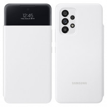 Cover S View Wallet Samsung EF-EA536PWEGEE per Galaxy A53 5G SM-A536B Bianco 