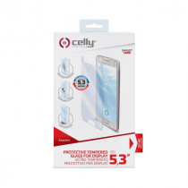 Celly EASYUNI53 protezione per lo schermo e il retro dei telefoni cellulari Pellicola proteggischermo trasparente Universale 1 pz