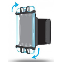 Mobilis ARM BAND 4-6IN . custodia per cellulare 15,2 cm (6") Fascia da braccio Nero