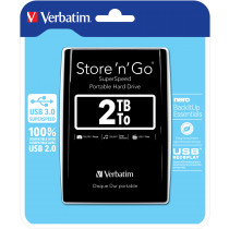 Verbatim Store 'n' Go disco rigido esterno 2,05 TB