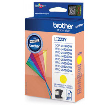 Brother LC-223YBP cartuccia d'inchiostro 1 pz Originale Giallo