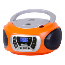Trevi CMP 510 DAB Digitale 3 W DAB, DAB+, FM Arancione Riproduzione MP3