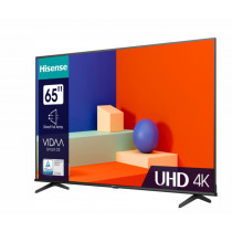 Hisense 65A69K TV 165,1 cm (65") 4K Ultra HD Smart TV Wi-Fi Nero, Grigio 300 cd/m²