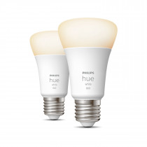 Philips Hue White 8719514319028 soluzione di illuminazione intelligente Lampadina intelligente Bluetooth/Zigbee Bianco 9 W