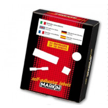 Markin X10005BL etichetta autoadesiva Blu 630 pz