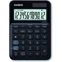 Casio MS-20UC-BK calcolatrice Desktop Calcolatrice di base Nero