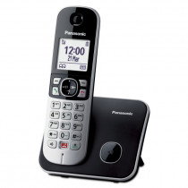 Panasonic KX-TG6851JTB Telefono DECT Identificatore di chiamata Nero, Grigio Venduto come Grado B 5025232675623