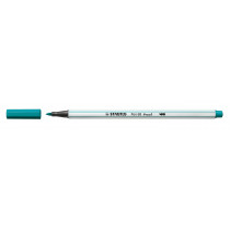STABILO Pen 68 brush marcatore Medio Blu, Turchese 1 pz