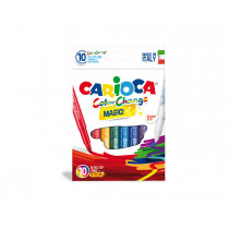 Carioca ColorChange marcatore Extra grassetto Multicolore 10 pz
