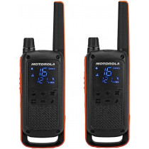 Motorola Talkabout T82 ricetrasmittente 16 canali 446 - 446.2 MHz Nero, Arancione