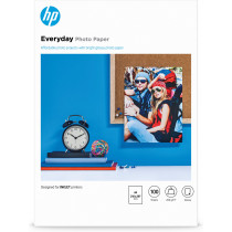 HP Everyday Photo Paper, Glossy, 200 g/m2, A4 (210 x 297 mm), 100 sheets carta fotografica