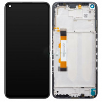 Lcd Display Xiaomi 56000B0J2200 per Redmi Note 9 5G M2007J22C Note 9T 2021 M2007J22G Nero Service Pack