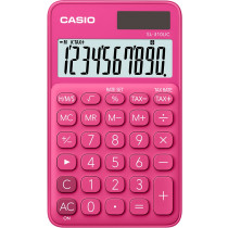 Casio SL-310UC-RD calcolatrice Tasca Calcolatrice di base Rosso
