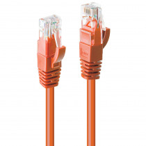 Lindy 48109 cavo di rete Arancione 3 m Cat6 U/UTP (UTP)