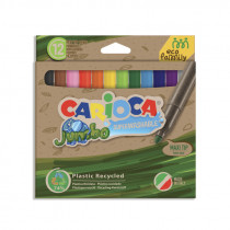 Carioca Eco Family Jumbo marcatore Multicolore 12 pz