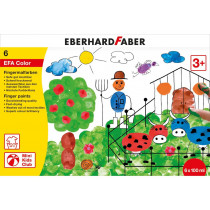 Eberhard Faber EFAColor pittura lavabili Nero, Blu, Verde, Rosso, Bianco, Giallo