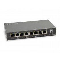 LevelOne GEP-0823 switch di rete Gigabit Ethernet (10/100/1000) Supporto Power over Ethernet (PoE) Nero