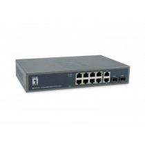 LevelOne GEP-1221 switch di rete Non gestito Gigabit Ethernet (10/100/1000) Supporto Power over Ethernet (PoE) Nero