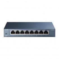 TP-Link TL-SG108 Non gestito Gigabit Ethernet (10/100/1000) Nero