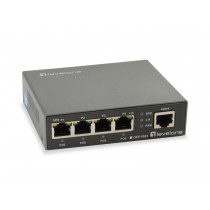 LevelOne GEP-0523 switch di rete Gigabit Ethernet (10/100/1000) Supporto Power over Ethernet (PoE) Nero