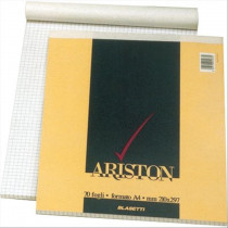 Ariston CF10 Blocco Notes in Punto Metallico A5 5mm Copertina Goffrata