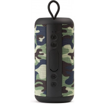 Cellularline Altoparlante Speaker Bluetooth Music Sound Verticale Camouflage