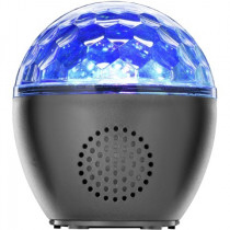 Cellularline Altoparlante Speaker Bluetooth Disco Luci Led Universale Nero