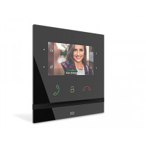 2N Indoor Compact sistema per video-citofono 10,9 cm (4.3") Nero