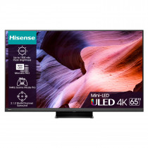 Hisense 65U8KQ TV 165,1 cm (65") 4K Ultra HD Wi-Fi Nero, Grigio 500 cd/m²