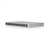 Ubiquiti UniFi USW-48-POE switch di rete Gestito L2 Gigabit Ethernet (10/100/1000) Supporto Power over Ethernet (PoE) 1U Acciaio inossidabile
