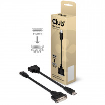 CLUB3D HDMI to DVI-I Single Link Adapter Cable 0,40 m Nero