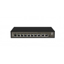 LevelOne FGP-1031 switch di rete Non gestito Gigabit Ethernet (10/100/1000) Supporto Power over Ethernet (PoE) Nero
