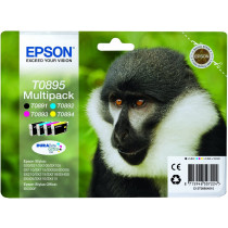 Epson C13T08954020 Cartuccia Ink Jet Multipack 4 Colori XX20 2X100 Multicolore