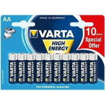 Varta High Energy AA 10-pack Batteria monouso Alcalino