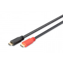 Digitus AK-330105-300-S cavo HDMI 30 m HDMI tipo A (Standard) Nero