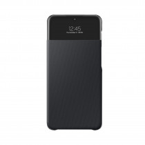 Custodia S View Wallet Cover Samsung EF-EA325PBEGEE per Galaxy A32 SM-A325 Nero