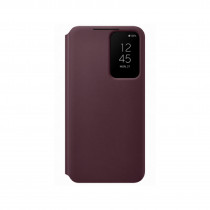 Samsung EF-ZS906CEEGEE Smart Clear View Cover Burgundy per Galaxy S22 Plus SM-S906