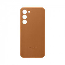 Custodia Leather Case Samsung EF-VS916LAEGWW per Galaxy S23 Plus SM-S916 Camel