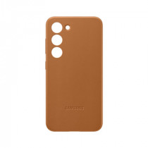 Custodia Leather Case Samsung EF-VS911LAEGWW per Galaxy S23 SM-S911 Camel