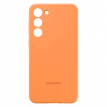 Custodia Silicone Case Samsung EF-PS916TOEGWW per Galaxy S23 Plus SM-S916 Arancione Venduto come Grado B
