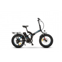 Argento e-Mobility Bi Max+ Nero, Blu Alluminio 50,8 cm (20") 25 kg