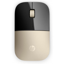 HP Z3700 Gold Wireless mouse Ambidestro RF Wireless Ottico 1200 DPI