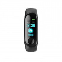 Celly TRAINERBANDBK smartwatch e orologio sportivo 2,44 cm (0.96") LCD Digitale Touch screen Nero