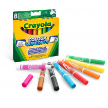 Crayola 03-8223 marcatore Nero, Blu, Marrone, Verde, Arancione, Rosa, Rosso, Giallo 8 pz