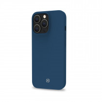 Celly Cromo custodia per cellulare 17 cm (6.7") Cover Blu